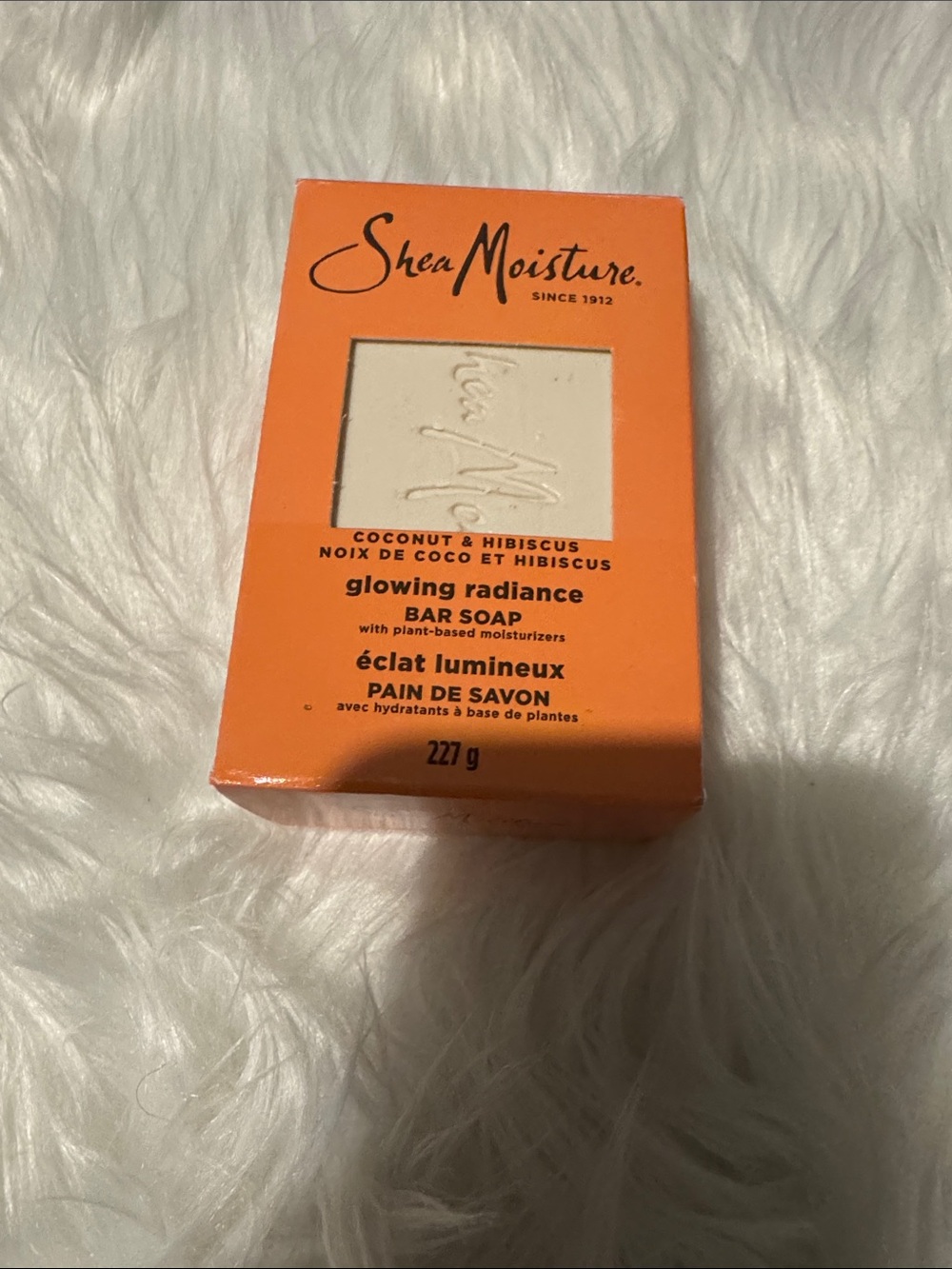 Shea Moisture Orange Glowing Radiance Coconut & Hibiscus Bar Soap